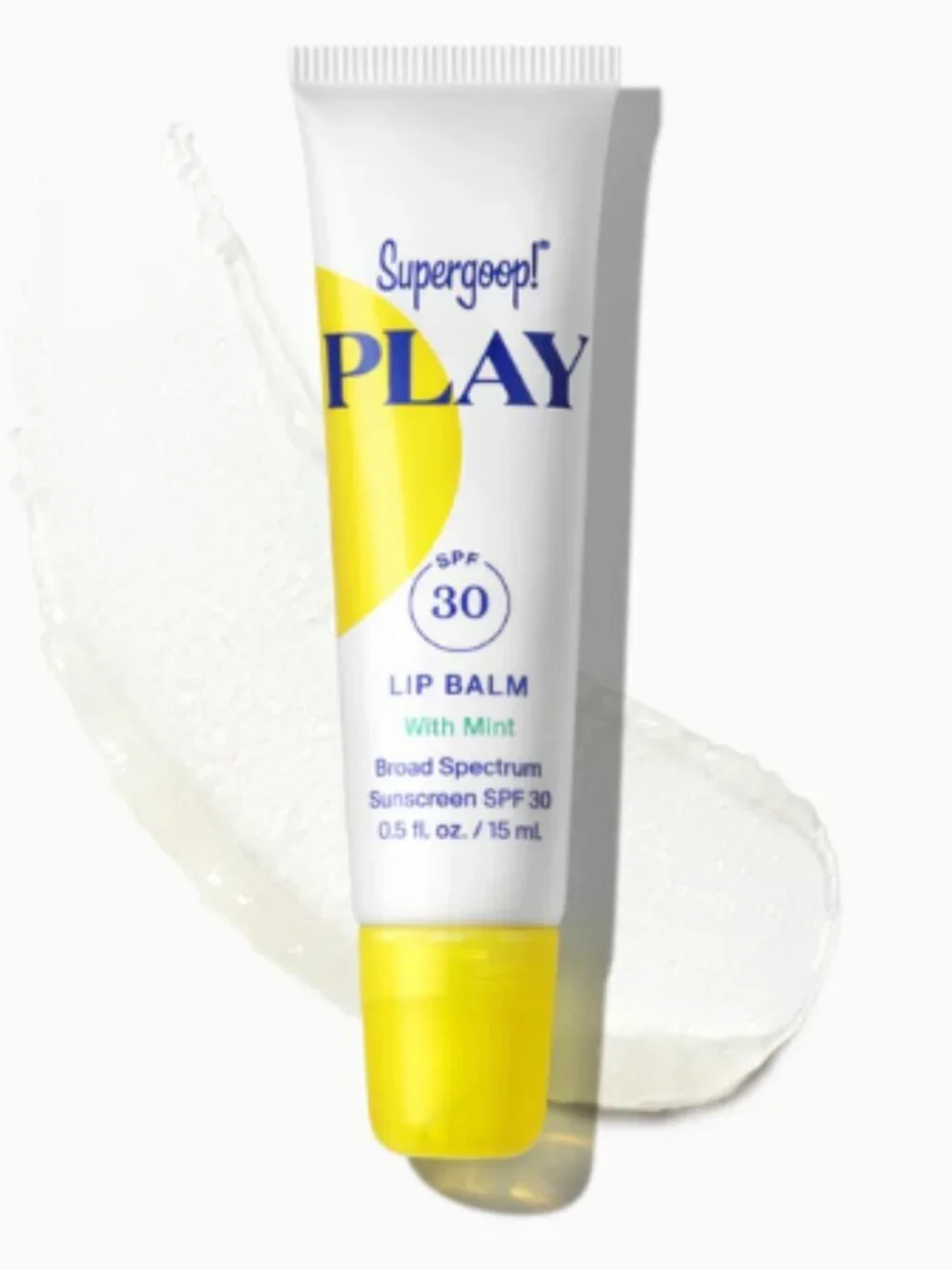 NWT Supergoop PLAY Lip Balm SPF 30 Mint